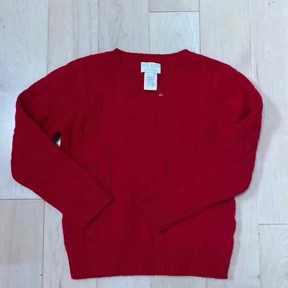Torrid 100% Cotton Hearts Red Pullover Sweater Size 1X Plus (1) (Plus